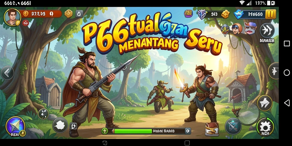 Tampilan gameplay 666I yang menegangkan dan penuh aksi.