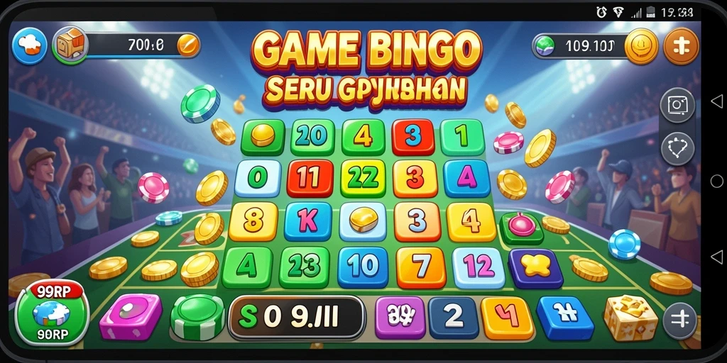 Tampilan gameplay seru dari 99RP Bingo saat dimainkan.