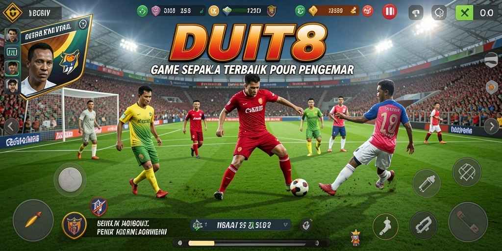 Tampilan gameplay <strong>DUIT8</strong> yang memukau dan mendebarkan saat bertanding.
