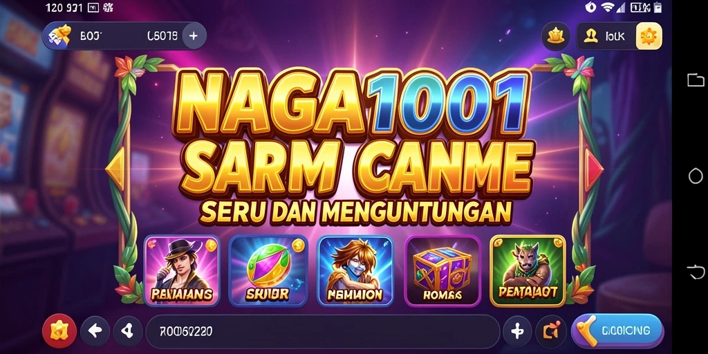 Gameplay NAGA1001 menunjukkan keseruan dan kemudahan bermain slot.