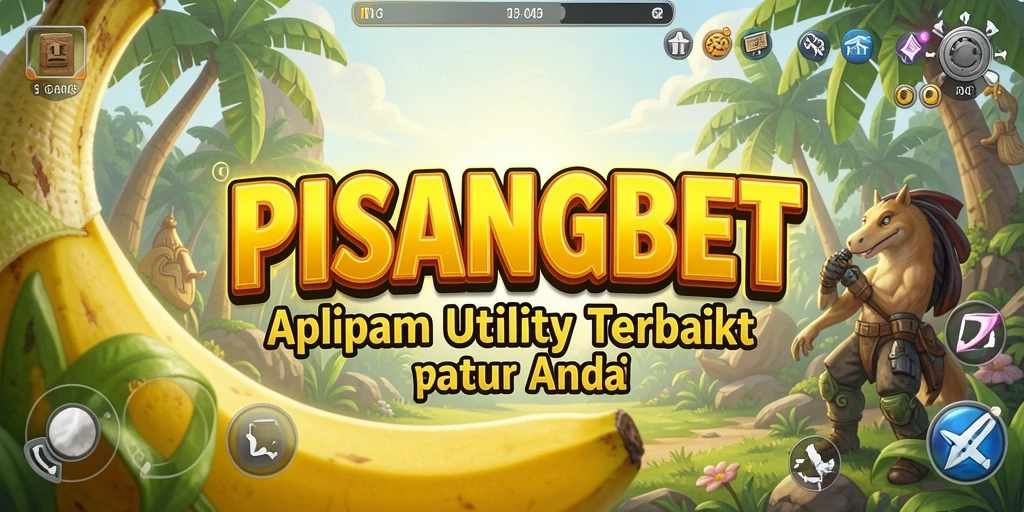 Tampilan antarmuka sederhana dan fungsional dari PISANGBET.