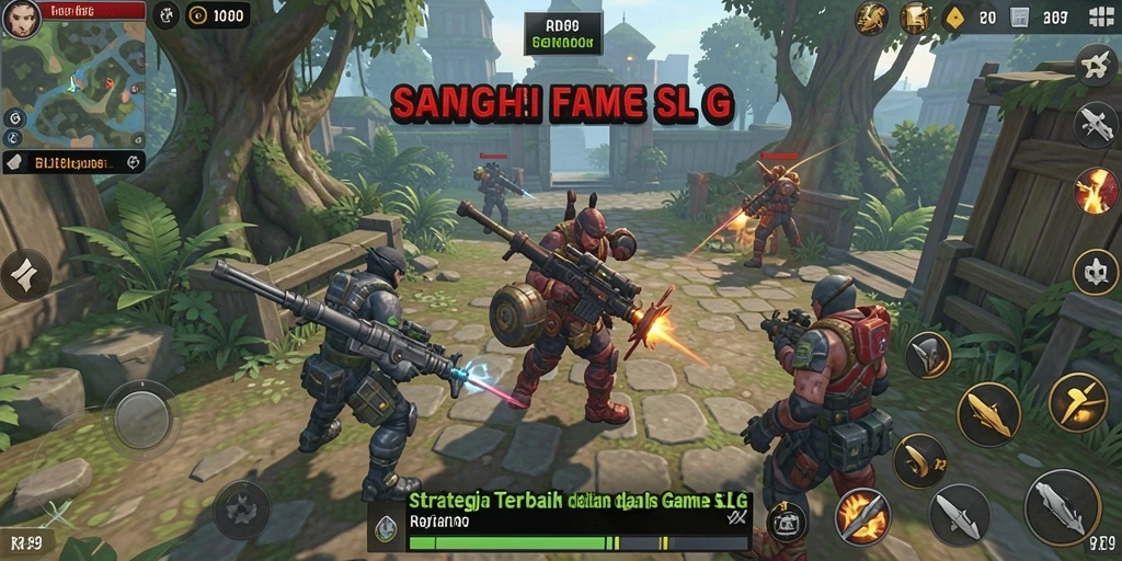 Tampilan gameplay <strong>RR89</strong> yang mendebarkan dalam mode pertempuran SLG.
