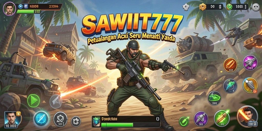 Tampilan gameplay SAWIT777 yang mendebarkan dan penuh aksi.